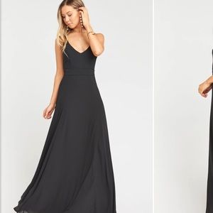 NWT black chiffon show me your mumu